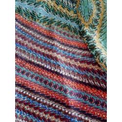 Kort multicolor jurkje met zigzag dessin van Gloss Line