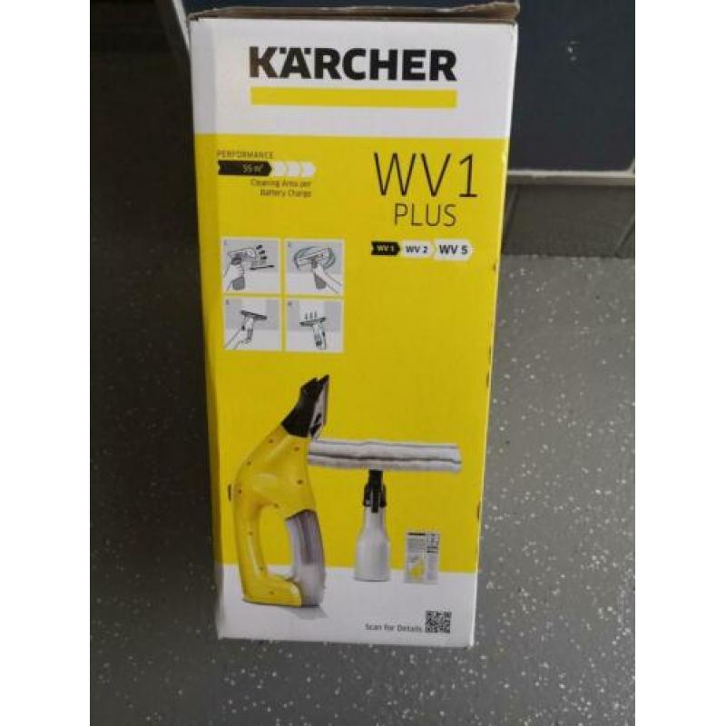 Kärcher WV 1 PLUS - Ruitenreiniger (nieuw)