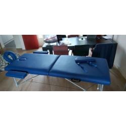 Massagetafel inklapbaar met koffer