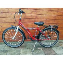 Prachtige Zgan Sparta Slider 24inch jongens fiets met 3V