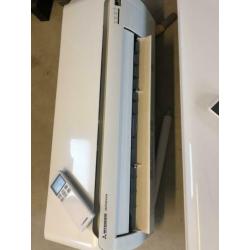 Split airco inverter met 4 Mitsubishi airco’s