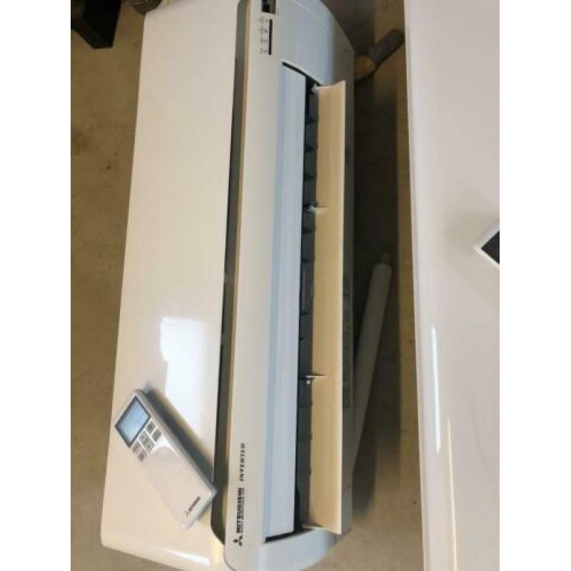 Split airco inverter met 4 Mitsubishi airco’s