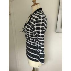 Rayura Paris. Maat 40 zwart wit