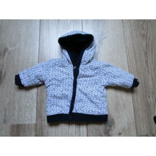5ZGAN blauw/wit jasje maatje 56