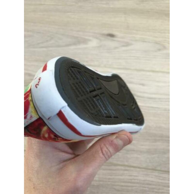 Vrolijke Gympen / canvas schoentjes Jilly, mt 26, bloemprint