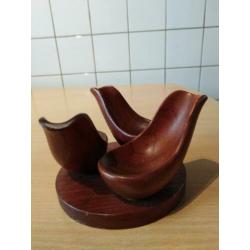 Pijpenhouder hout~~~voor 3 pijpenhouder.