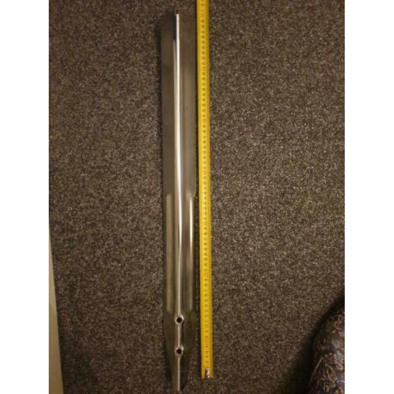 4 Flipperkast poten 69CM korte ribbel