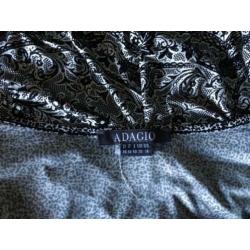 ‘adagio’ sierlijke longsleeve/tuniek maat 44-46