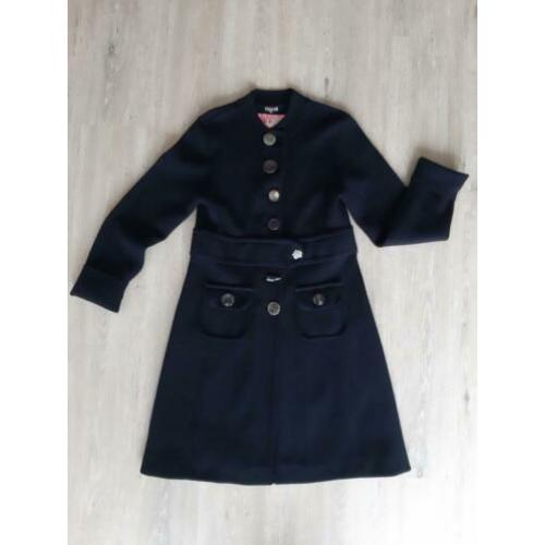 MALIPARMI jas 100% wol, zijde voering XL 42 44 cardigan