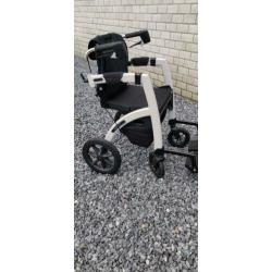 Rollz Motion - Rollator én rolstoel in één met tas