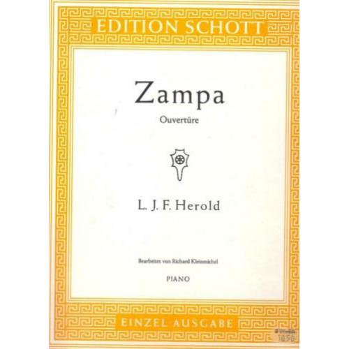 L.J.F. Herold: Zampa Ouverture - Einzelausgabe. Ed. Schott.