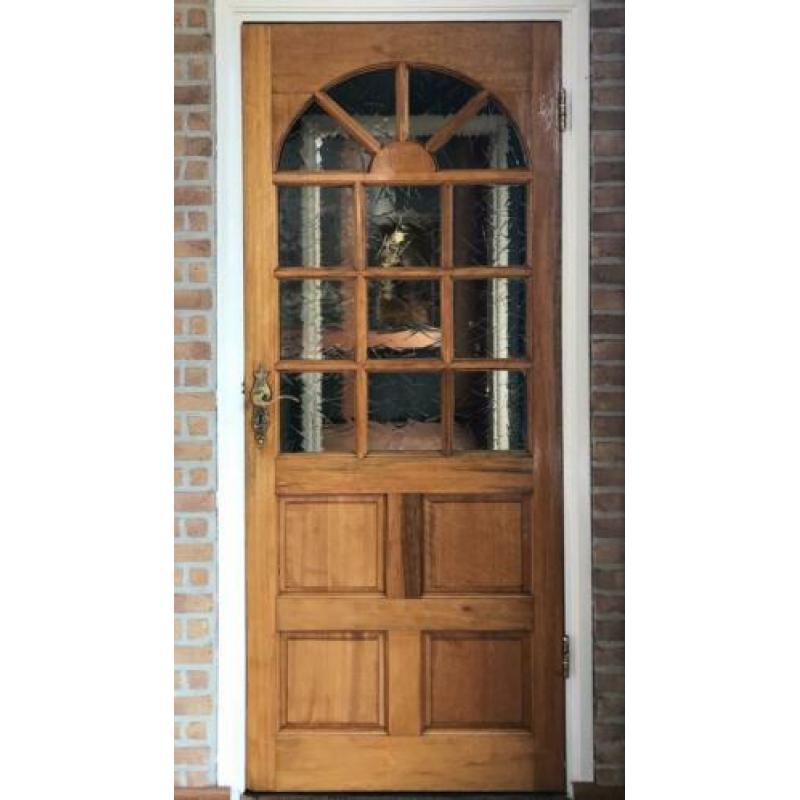 Houten binnendeuren met glas