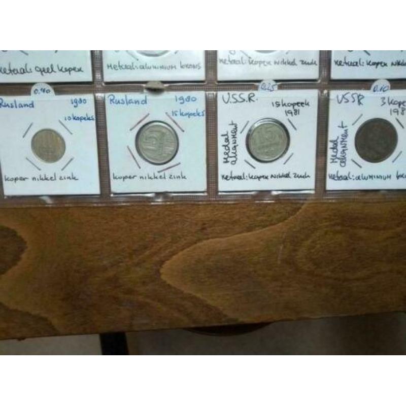 33 Russische munten
