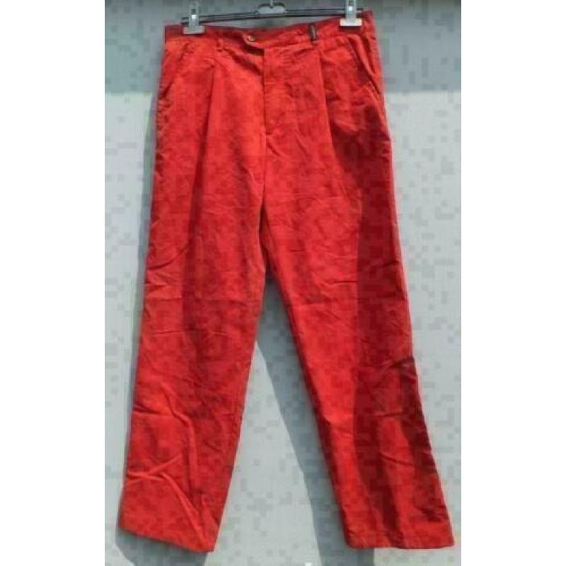 Mc GREGOR rode broek mt 48