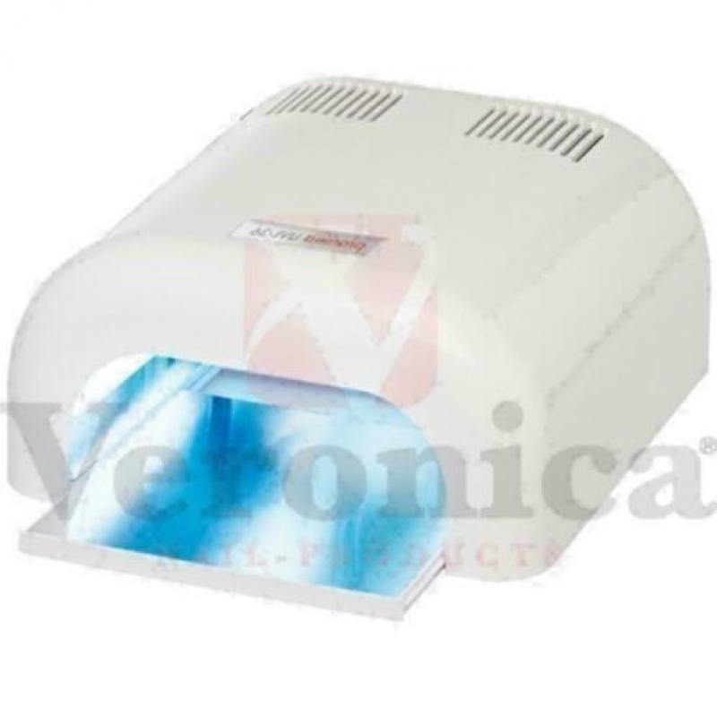 Gel lamp met timer, 36 watt, PROMED wit