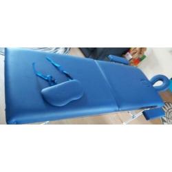 Massagetafel inklapbaar met koffer