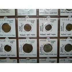 33 Russische munten