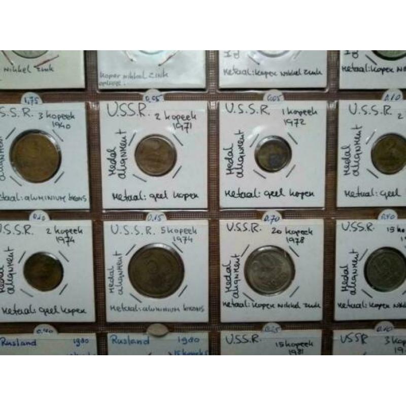 33 Russische munten