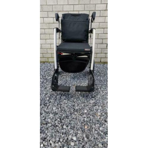 Rollz Motion - Rollator én rolstoel in één met tas
