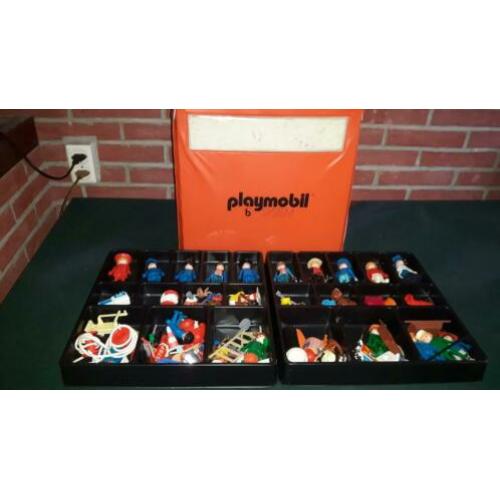 Koffer met playmobil