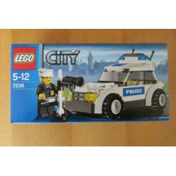 Lego city 7236 Surveillance auto met radar control ZGAN