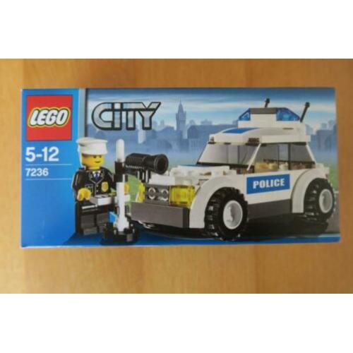 Lego city 7236 Surveillance auto met radar control ZGAN