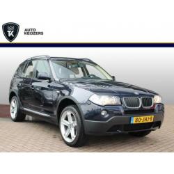 BMW X3 2.0D High Executive Navigatie 19"LM 177PK! Leder L.