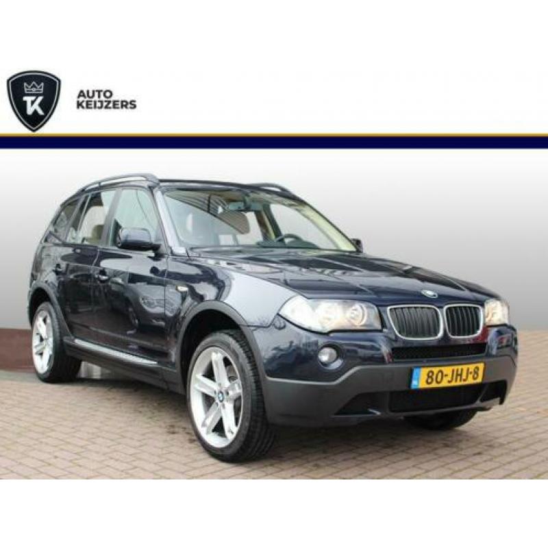 BMW X3 2.0D High Executive Navigatie 19"LM 177PK! Leder L.