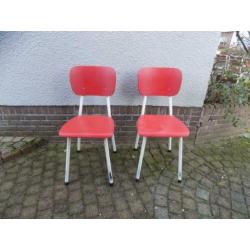 Brabantia jaren 50 stoelen keuken vintage retro fifties