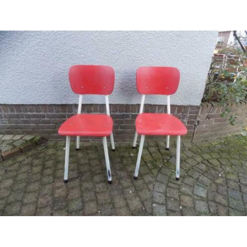 Brabantia jaren 50 stoelen keuken vintage retro fifties