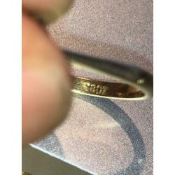 Diamant ring 0,5 ct 18 karaat goed