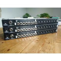 3x Focusrite Octopre mic preamp