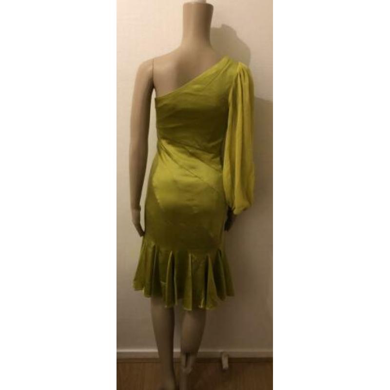 Karen Millen Zijde Jurk Maat 36