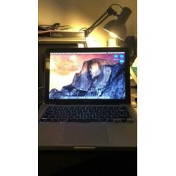 MacBook Pro 13 inch zilver/black 2009