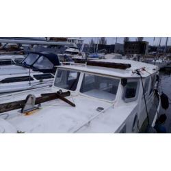 Boot - kajuit platbodem, woonboot, (nood)woning - Amsterdam