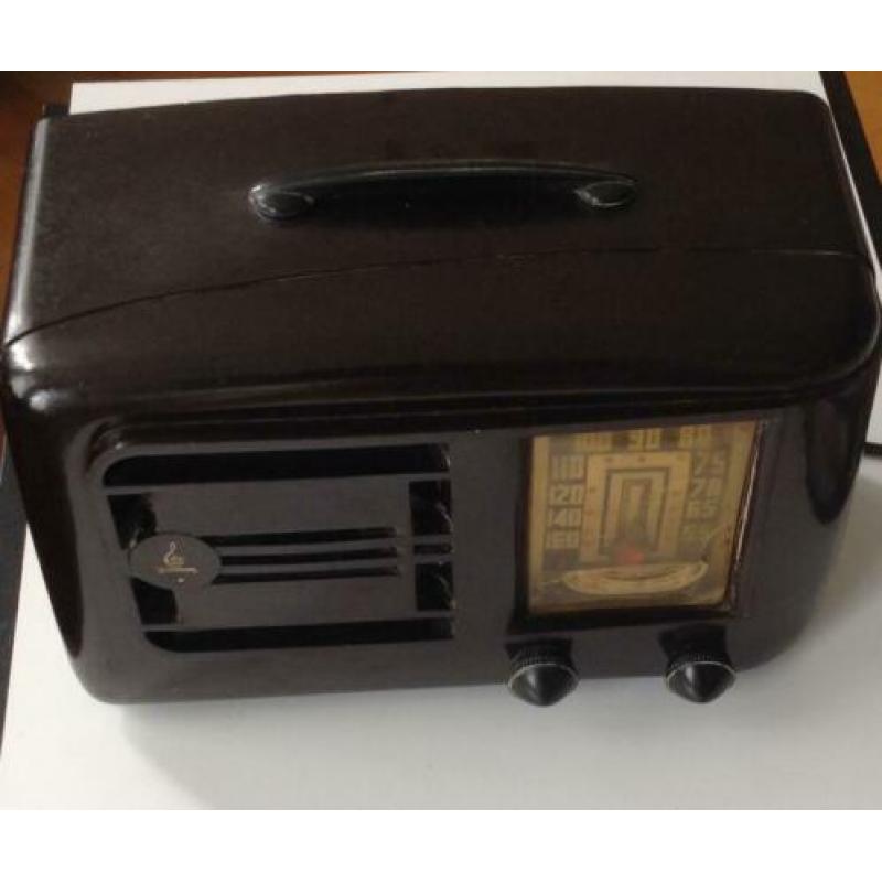 Vintage Radio Bakeliet Emerson