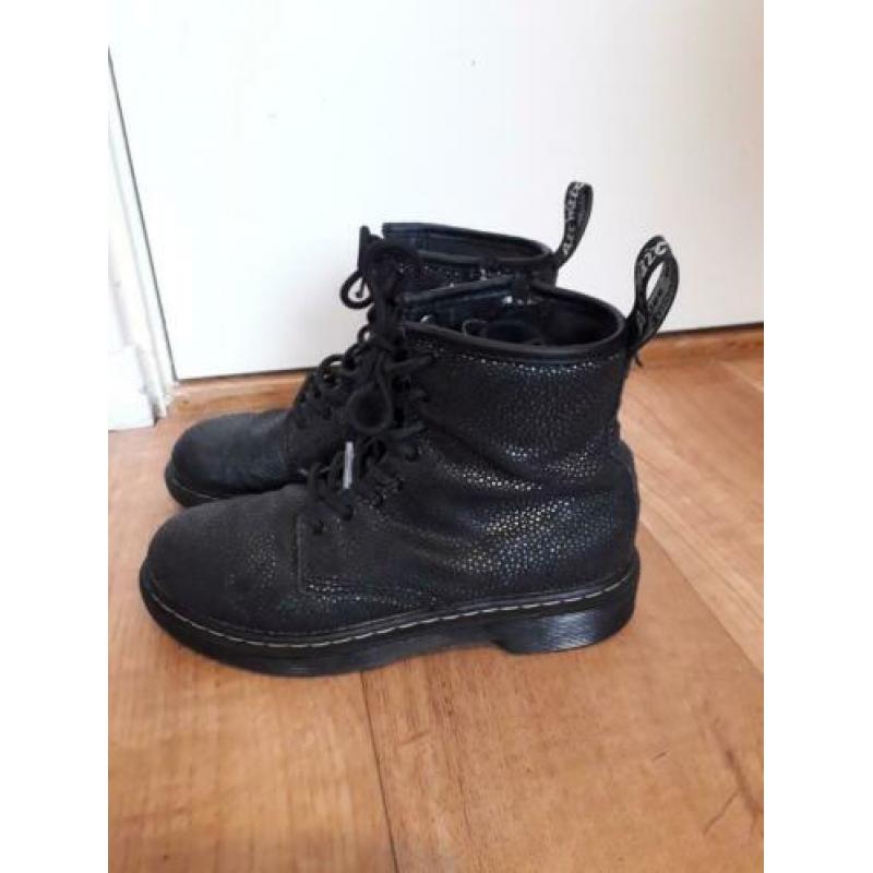 Dr Martens Super toffe zwarte glitter laarsjes in maat 30