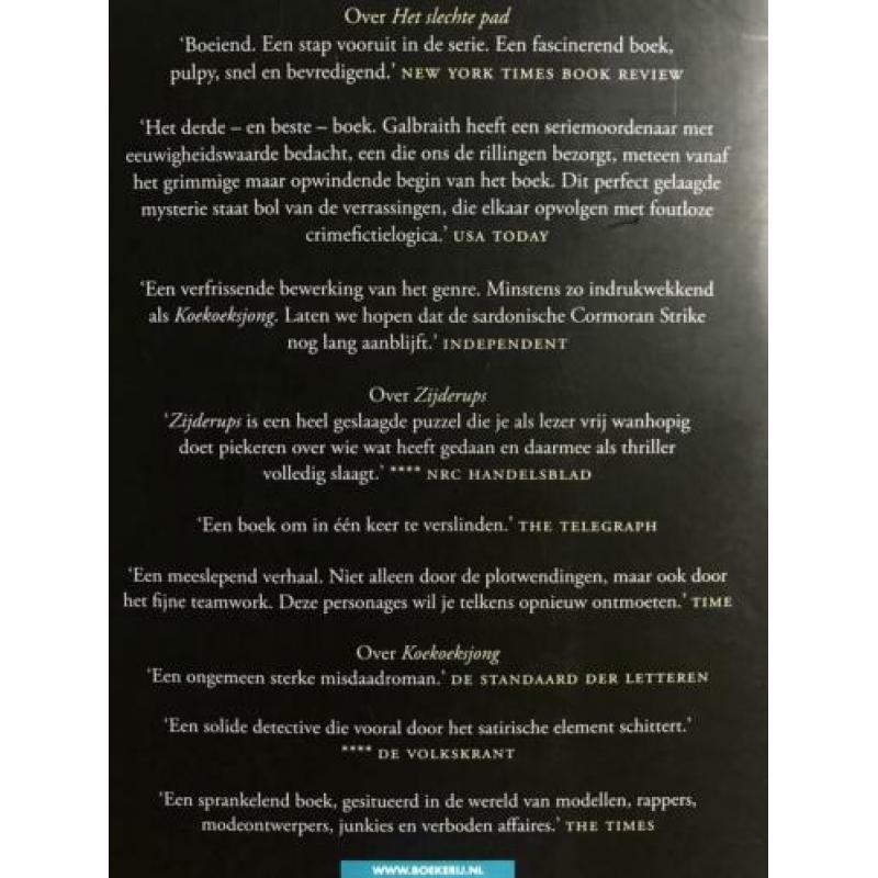 Robert Galbaith/ j.k Rowling Het slechte pad