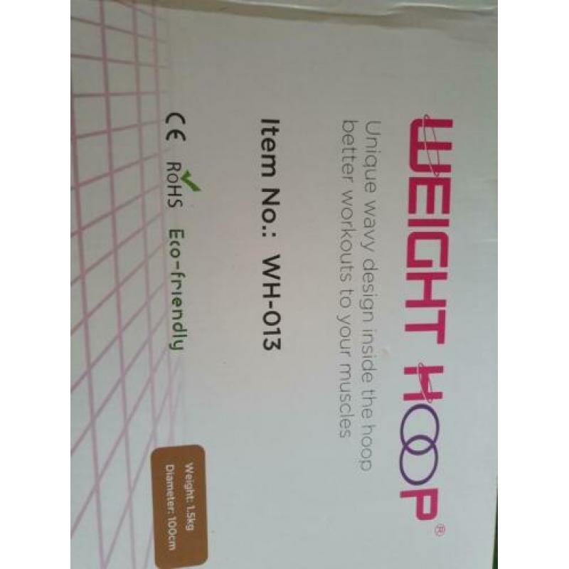 Hoepel sport weight hoop nieuw