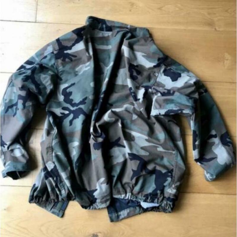 Camo Militaire Broek + Jack - Gevoerd - mt XXL
