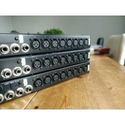 3x Focusrite Octopre mic preamp