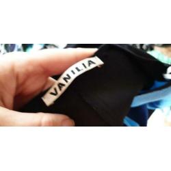 ZGAN blauwe over sized VANILIA jurk mt S 36, jurkje blauw