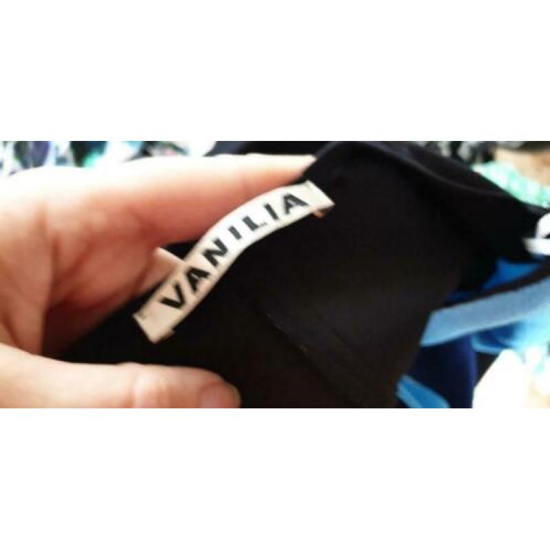 ZGAN blauwe over sized VANILIA jurk mt S 36, jurkje blauw