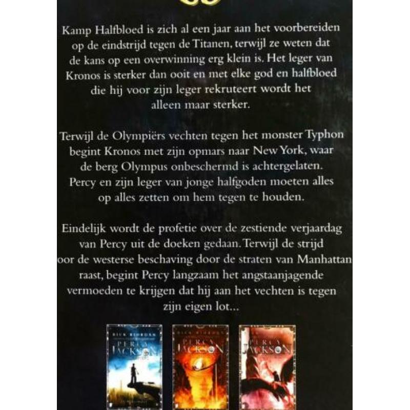 Rick riordan Percy Jackson en de olympiërs deel 5