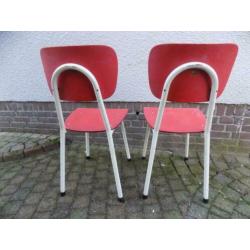 Brabantia jaren 50 stoelen keuken vintage retro fifties