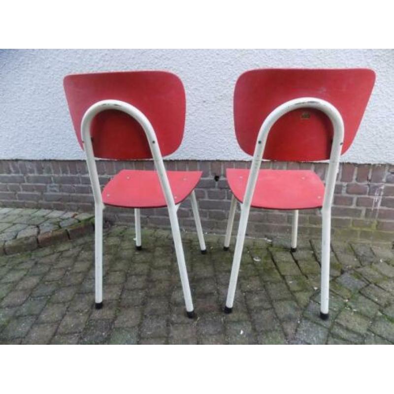 Brabantia jaren 50 stoelen keuken vintage retro fifties