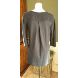 ZGAN blauwe over sized VANILIA jurk mt S 36, jurkje blauw