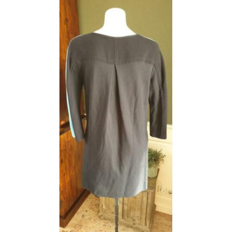 ZGAN blauwe over sized VANILIA jurk mt S 36, jurkje blauw