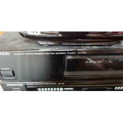 Zwaar kenwood stereo set met voor en eind versterker