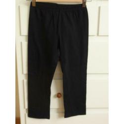Re-legs: Zwarte Driekwart legging maat S/M